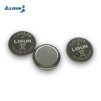 Batería de botón de litio CR1220 de 3V para reloj, llave de coche, controles remotos, linternas, Relojes de pared, batería