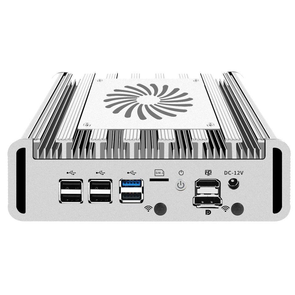 BKHD N100 N305 Mini PC 4 x 2.5GbE LAN 2 x 10GbE SFP+ Mini Computer 4K ...