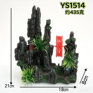 Artificial Rock Resin Aquarium Decoration Rockery Simulation Ornament Eco Friendly Landscaping Decor - Product Image 5