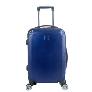 Campione gratuito di fabbrica OEM 3 pezzi ABS Set di valigie da viaggio 20 24 28 pollici Set di valigie di alta qualità su ruote