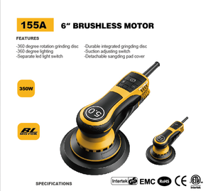 Hochwertige Handgeführte Elektrische Wandpoliermaschine Schleifpapiermaschine Auto-Polier-Schleifmaschine mit Bürstenlosem Motor - Product Image 5