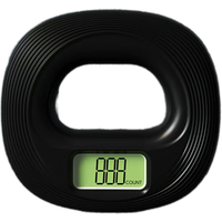 Anneau de préhension en silicone personnalisé pour l'entraînement musculaire intelligent des doigts, avec affichage LED pour la force de préhension.