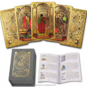 Cartes de tarot <span class=keywords><strong>Oracle</strong></span> en papier de haute qualité avec impression à chaud de votre logo et guide explicatif - Product Image 3