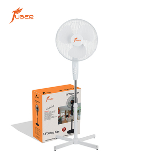 Ventilateur sur pied oscillant de 16 pouces avec minuterie et grille, ventilateur de sol portable très vendu avec minuterie et grille - Product Image 1