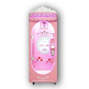 Produit phare pour centres commerciaux et magasins : Borne d'arcade commerciale rose à monnayeur pour jeu de coupes de récompenses - Product Image 2