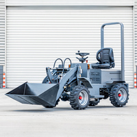 Minipala Elettrica Compatta da 0.4T Omologata CE, ad Alte Prestazioni, Alimentata a Batteria, con Benna per Operazioni di Giardinaggio, Agricoltura e Paesaggistica