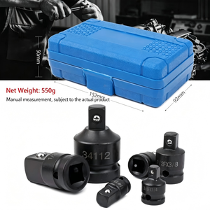 Electric Wrench Adapter Socket Converter 34112 1/2Fx3/8 3/8Fx1/4 Carbon Steel Gear Core - Product Image 5