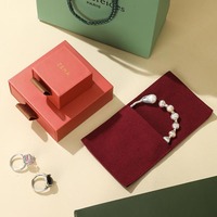 Coffret de luxe Becan en carton rigide pour bijoux, mini sacs à main, emballage personnalisé pour bagues et colliers, logo sur mesure