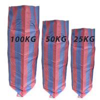 Sacs tissés en polypropylène pour volaille moins chers sac tissé en pp fabricant de sacs d'aliments pour animaux sac de riz 25kg 50kg 100kg