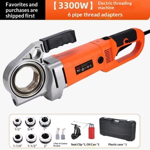 Macchina filettatrice portatile <span class=keywords><strong>elettrica</strong></span> zincata per tubi dell'acqua con alimentazione a corrente <span class=keywords><strong>elettrica</strong></span>, rigida - Product Image 6