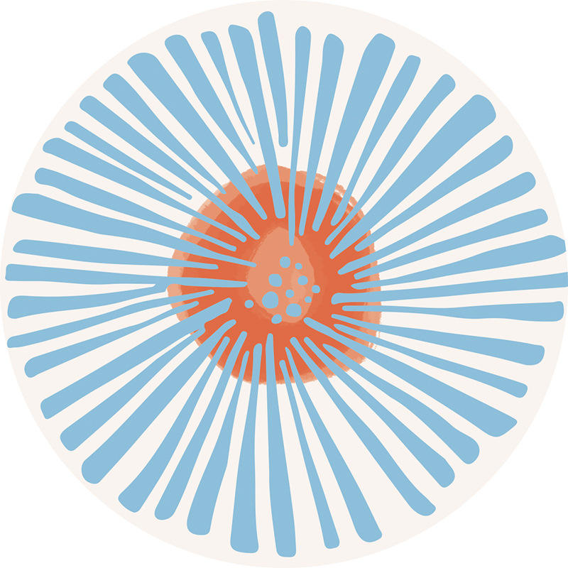 แผ่นรองแก้วแบบไม่ต้องล้าง - เจลลี่หญ้า