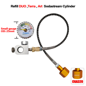 สายอะแดปเตอร์เติมถัง CO2 สำหรับถัง Sodastream DUO Terra Art เพื่อการชาร์จและเติม CO2 - Product Image 6