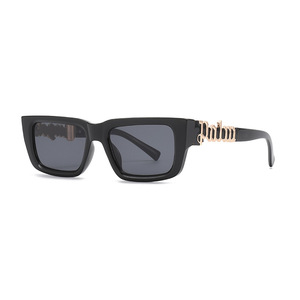 2024 New Arrival Trendy Fashion <b>Sunglasses</b> Brand Designer Square Frame Logo <b>Sunglasses</b> - Product Image 6