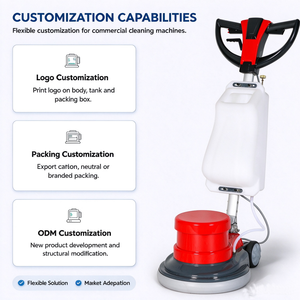 <span class=keywords><strong>Machine</strong></span> de nettoyage de sols 17 pouces, polisseuse <span class=keywords><strong>à</strong></span> disque unique, laveuse de tapis, cirreuse de sols pour l'<span class=keywords><strong>entretien</strong></span> des bâtiments commerciaux - Product Image 3
