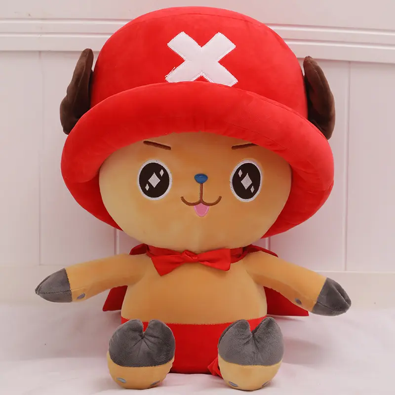 Clásico famoso ONE PIECES Chopper Doll superventas Anime personaje figura de dibujos animados muñecos de peluche juguetes para niños