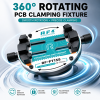 RF4 FT13S Universeller Rotierender Leiterplattenhalter Handy-Motherboard-Reparaturvorrichtung Verstellbare IC-Chip BGA Löt-Klemmwerkzeug