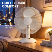 Ventilateur de table de haute qualité à prix d'usine, commande tactile, 40 W et trois vitesses, pour le refroidissement de l'air intérieur