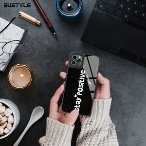 رخام شبيه بالزجاج مخصص لهاتف آيفون 14 Air 16 15 13 12 11 Pro Max غطاء هاتف محمول نهائي لامع في المخزن - Product Image 2