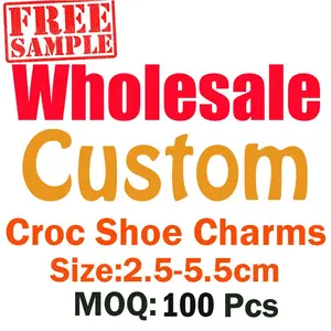 Ücretsiz örnek toptan PVC özel takunya charms özel ayakkabı charm kişiselleştirme özelleştirilmiş takunya charms