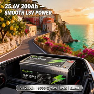 Baterai LiFePO4 24V 25.6V 200Ah Deep Cycle untuk Solar, Marine, dan RV - Product Image 6