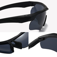 Nuevas Gafas Deportivas para Exteriores: Gafas de Sol con Protección UV, Antiviento y para Ciclismo, con Media Montura