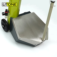 Máquina de Recubrimiento Electrostático en Polvo Litone con Base Vibratoria 10KV LCD Cambio Rápido de Color para Piezas Metálicas de Automóviles ELEXO-PRO-B