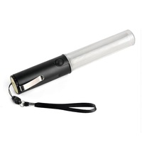Portable Traffic Rechargeable Batterie Flash Light Stick Rouge Vert LED Traffic Baton Portable Sécurité Signal Light Stick