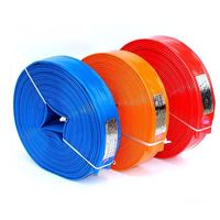 Tuyau d'irrigation plat en PVC robuste, flexible, pour le transport d'eau, pour usage agricole