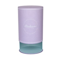 Grandes boîtes rondes à deux couches Desserts Mousse Gâteau Cuisson Dôme Cylindre Rigide Carton Papier Tube Emballage Fleurs Boîte-cadeau