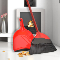 Super Angle Pro Balai avec Pelle À Poussière Amovible S'enclenche Sur Balai Poignées Parfait pour la maison, cuisine, bureau surface plancher utilisant