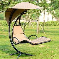 Chaise de soleil d'extérieur en rotin et osier, lit-balançoire/lit de jour, pour piscine, mobilier de jardin et patio, de luxe, nouveauté