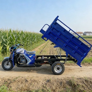 Motocicleta <span class=keywords><strong>de</strong></span> Gasolina Eficiente <span class=keywords><strong>de</strong></span> 200cc con Sidecar, Triciclo Motorizado <span class=keywords><strong>de</strong></span> Carrocería Abierta, Transporte Rural Semiurbano, Alta Capacidad <span class=keywords><strong>de</strong></span> Carga - Product Image 1