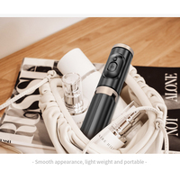 Q12 Perche à selfie sans fil pliable en aluminium, mini trépied invisible pour téléphone avec télécommande flexible détachable