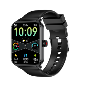 Reloj Deportivo Unisex Personalizado DF HW023, Resistente al Agua IP68, Pantalla Táctil TFT, Pulsera Deportiva Android, 4 Días de Duración de la Batería, Caja de Acero - Product Image 2