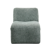 Nordique Simple salon meubles tissu chaise longue moderne créatif incurvé tufté loisirs simple canapé chaise