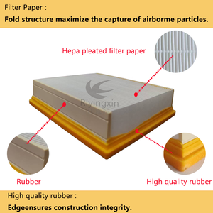 Pièces détachées pour aspirateur en gros, filtre HEPA 13 pour aspirateur <span class=keywords><strong>Lidl</strong></span> <span class=keywords><strong>Parkside</strong></span> PPWD 30 A1, accessoire de filtre, écran filtrant - Product Image 4