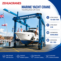 Lève-bateau hydraulique pour yacht, capacité 100T, 150T, 200T, 300T, télécommande sans fil, pour quai de marina