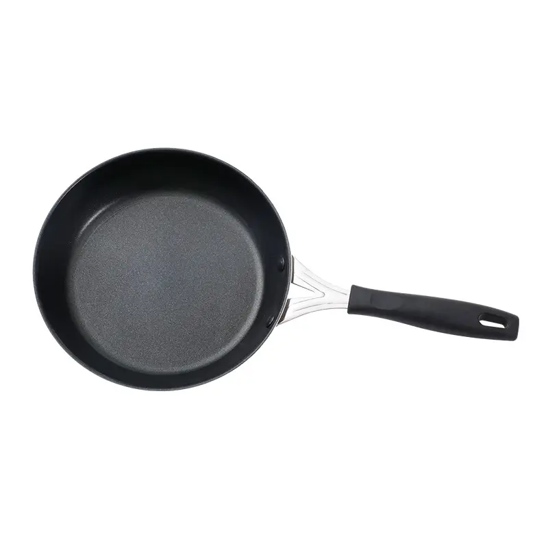 wholesale 201 stainless steel pan non-stick frying pan gas stove induction cooker available multi-gauge frying pan