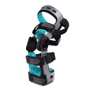 Attelle de genou 42253 grise, support universel pour le sport et la fixation des articulations, avec sangles réglables et certification FDA - Product Image 1