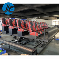 Fabriqué en Chine, usine, cinéma VR 4D 5D 6D 7D 9D, 4 sièges, parc à thème, mouvement dynamique, électrique/hydraulique, capacité de 500 kg, glissière VR Egg
