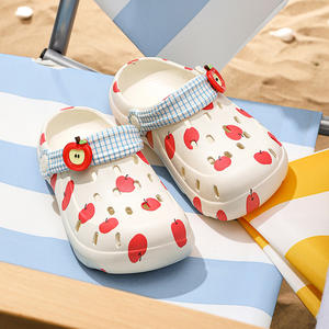 <span class=keywords><strong>Chaussons</strong></span> d'été pour enfants, garçons et filles, mignons, antidérapants, à bout ouvert, sabots et sandales d'extérieur pour bébés - Product Image 3