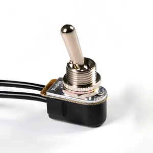 Toowei universel 6A 250V AC ON-OFF 2PIN interrupteur à bascule borne de soudage 12V métal Miniature interrupteur à bascule