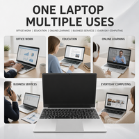 Nouvel ordinateur portable professionnel 15,6 pouces 2026 Intel N95 8 Go 16 Go DDR4 FHD 1920x1080 M.2 SSD pour bureau et éducation (vente en gros)