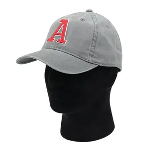 Casquette de Golf personnalisée pour hommes, 6 panneaux en coton, broderie 3D, vente en gros,