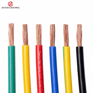 Fil électrique souple BVR en cuivre pur isolé PVC, câble de câblage domestique, câble de bâtiment, fil monobrin pour installation fixe - Product Image 1