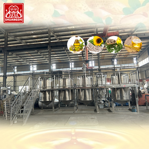 Huile de soja extra vierge, huile de palme, 200 kg, 5 tonnes, ligne de production complète de sésame, machine de raffinage <span class=keywords><strong>d</strong></span>'huile pour la Thaïlande - Product Image 1