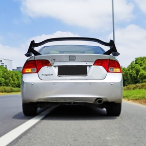 Alerón Trasero Universal Estilo TR Welta Negro Brillante para Honda Civic 8ª Generación 2006-2009 - Product Image 5