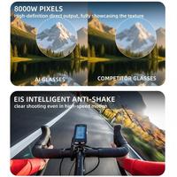 Lunettes de caméra M02 avec 800 millions de pixels, étui de charge, reconnaissance d'image IA et traduction en temps réel – Lunettes de soleil IA