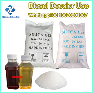 Arena de Gel de Sílice de Alta Pureza de Grado Industrial Eficaz para Decoloración de Aceite Diésel y Eliminación de Olores, Aditivos para Petróleo - Product Image 6