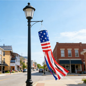 Bandera Decorativa Personalizada para Exteriores, Bandera de Arcoíris, Bandera Navideña, Bandera Colgante para Jardín o Patio, Bandera de Estilo Americano - Product Image 4
